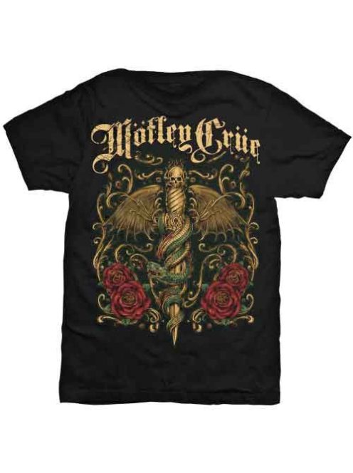 MOTLEY CRUE: EXQUISITE DAGGER Unisex Póló