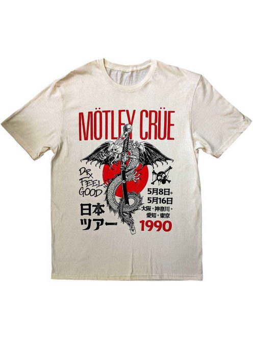 MOTLEY CRUE: DR. FEELGOOD JAPANESE TOUR '90 Unisex Póló