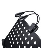 Csíptetős dupla kottalámpa (2x2 LED)