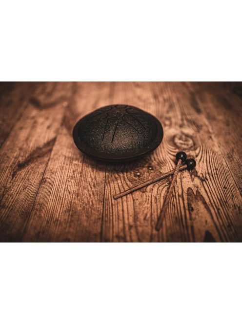 Meinl Sonic Energy Mini Steel Tongue Drum, A Major, Navy Blue