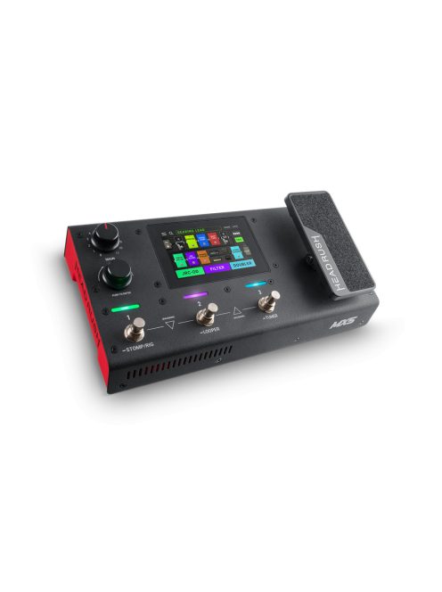 HeadRush gitáreffekt, pedálboard, 4" touchscreen, USB interface, 3 footswitch, exp.