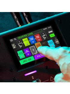   HeadRush gitáreffekt, pedálboard, 4" touchscreen, USB interface, 3 footswitch, exp.