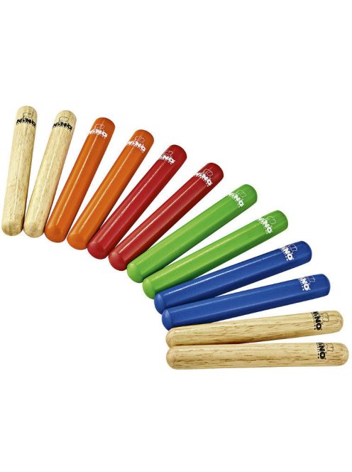 NINO ritmusfa szett, hat színpár-egyforma hangszín