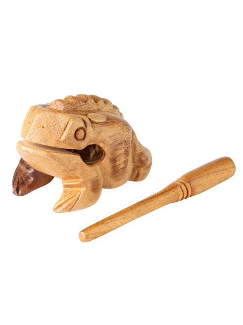 Nino Percussion NINO514NT béka guiro, közepes, natúr