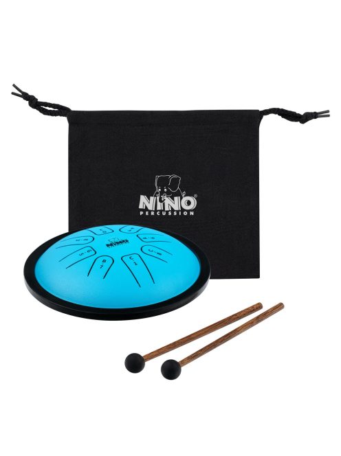 NINO Percussion Steel Tongue Drum - Blue