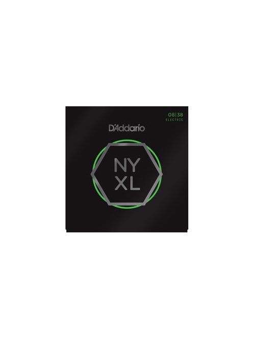 D'Addario NYXL 08-38 - carbon fémötvözet