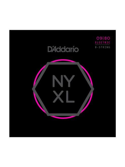 D'Addario NYXL 09-80 - carbon fémötvözet