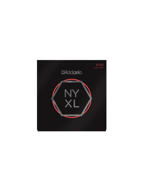 D'Addario NYXL 10-52 - carbon fémötvözet