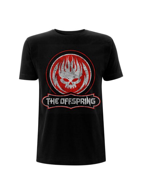 THE OFFSPRING: DISTRESSED SKULL Unisex Póló