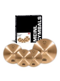 MEINL Cymbals Pure Alloy Cymbal Set - 14” / 16” / 20”