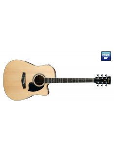 Ibanez PF15ECE elektro akusztikus gitár- Natural High Gloss