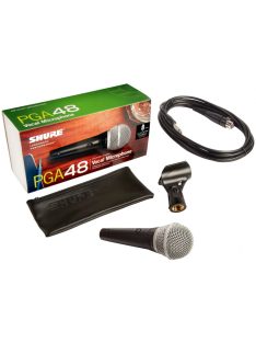 Shure PGA48-XLR-E dinamikus mikrofon-kapcsolóval