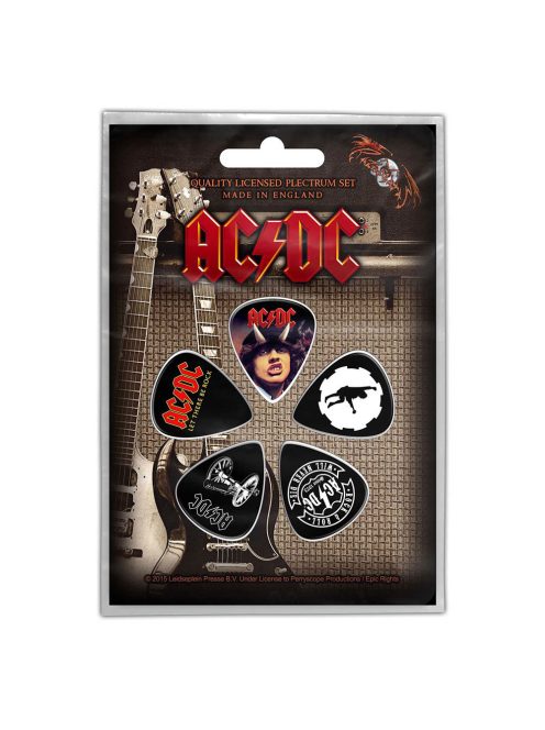 AC/DC Plectrum Pack Highway / For Those / Let There Pengető Szett