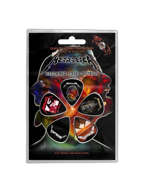 METALLICA PLECTRUM PACK: HARDWIRED TO SELF-DESTRUCT Pengető Szett
