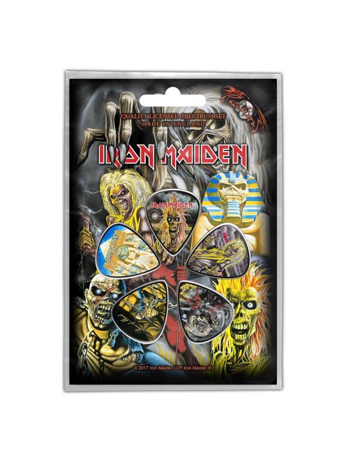 IRON MAIDEN PLECTRUM PACK: EARLY ALBUMS Pengető Szett