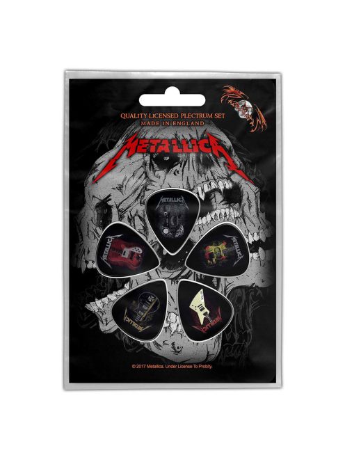 METALLICA PLECTRUM PACK: GUITARS Pengető Szett