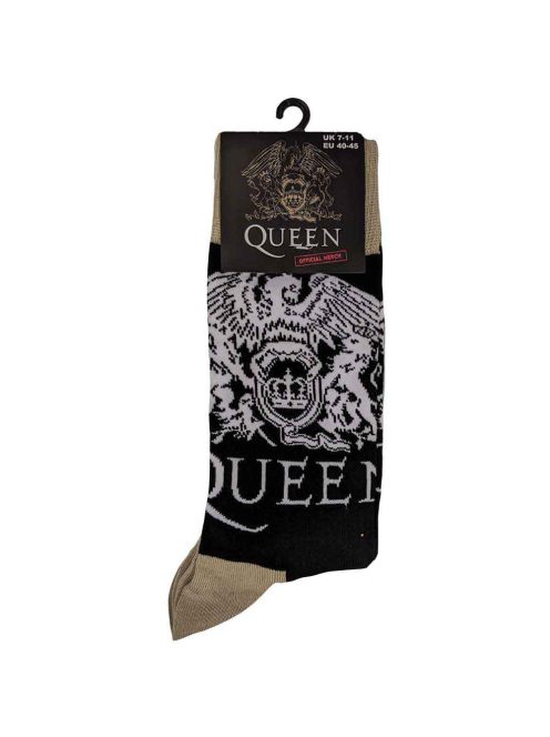 QUEEN: CREST & LOGO Unisex Zokni (41-47)