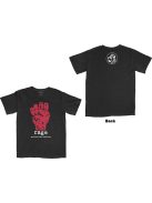 RAGE AGAINST THE MACHINE: RED FIST (BACK PRINT) Unisex Póló