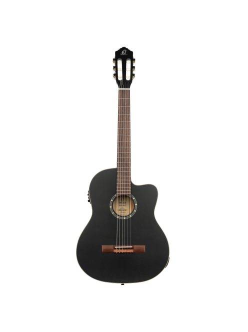 Ortega RCE125SN-SBK elektro-klasszikus gitár