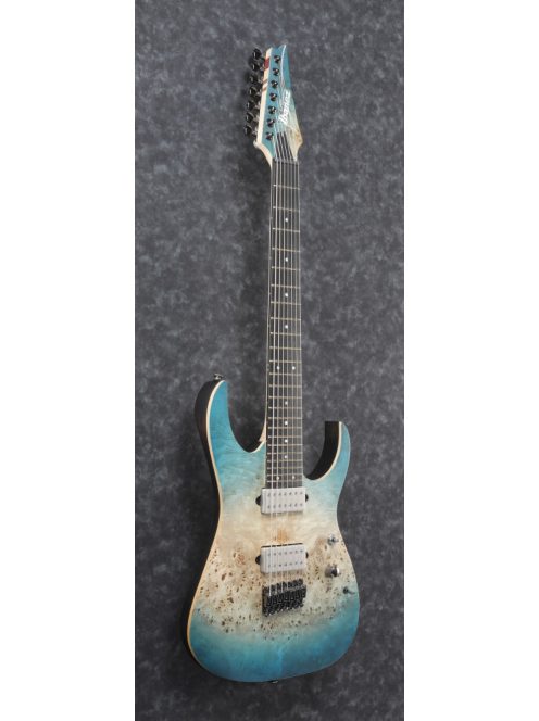 Ibanez RG Serie 7 String Caribbean Islet Flat + Gigbag