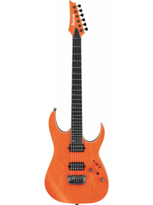 IBANEZ RGR-Series Transparent Fluorescent Orange + Case