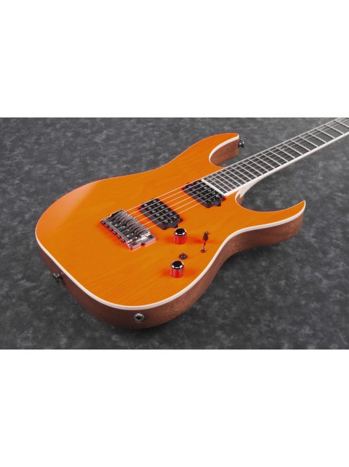 IBANEZ RGR-Series Transparent Fluorescent Orange + Case