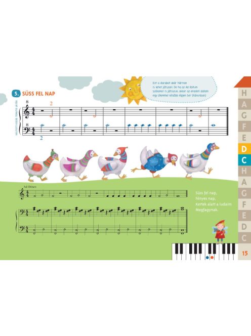 Zongoraiskola I kezdőknek Monszport Kriszta és Horváth Barnabás