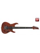 Ibanez S High Class Series E-Guitar 6 String Camphor Tree Burl incl. Gigbag