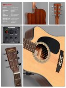 Sigma akusztikus gitár elektronikával -  natúr