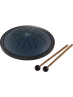   MEINL Sonic Energy Small Steel Tongue Drum G Minor, 8 Notes - Navy Blue / 7"/18 cm