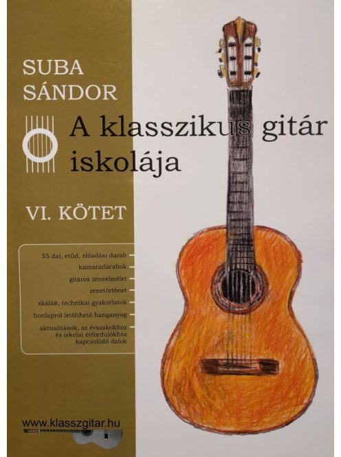 Suba Sándor: A klasszikus gitár iskolája IV. kötet