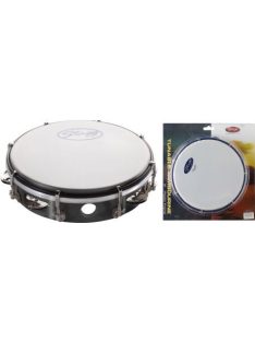   Stagg hangolható kompozit csörgődob, 12 ", 6 csengőpár, műanyag dobbőr, hangolókulcs tartozék