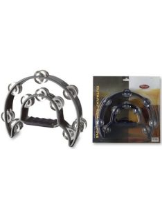 TAMBURIN dupla félkörív, 2x10 csörgő, több szín