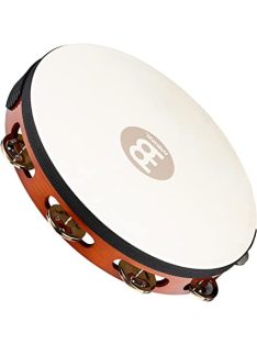MEINL Percussion Headed Tambourine - 10", 1 row