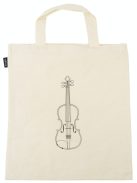 Hegedű mintás szatyor