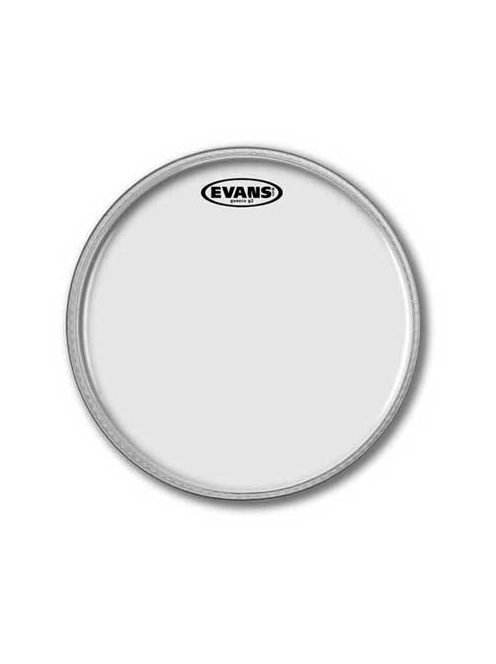 Evans tom ütőbőr 8"-os, kétrétegű - clear