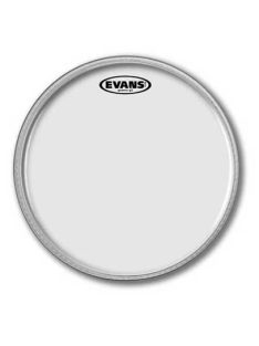 Evans tom ütőbőr 12"-os, kétrétegű - Clear