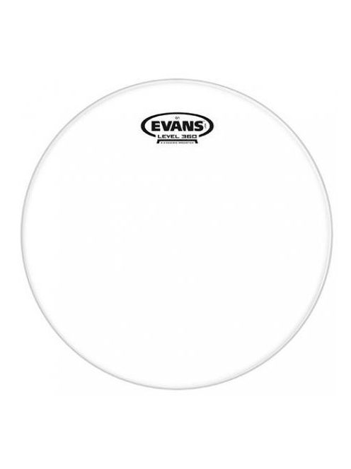 Evans Tom ütőbőr 14"-os  - egyrétegű, clear