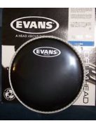 Evans tom ütőbőr 20"-os Hydraulic Black - kétrétegű