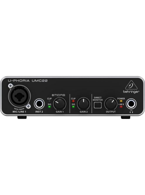 Behringer UMC22 U-Phoria hangkártya
