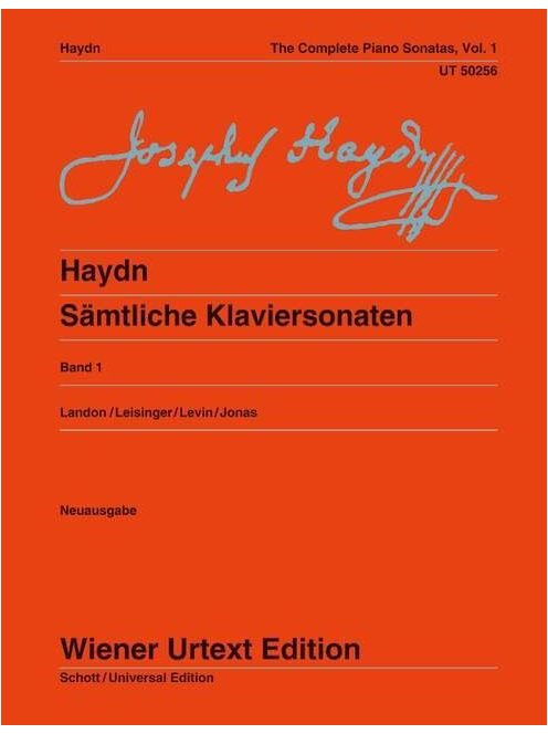 Joseph Haydn:  Samtliche Klaviersonaten-Band 1