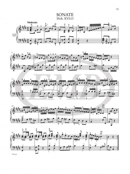 Joseph Haydn:  Samtliche Klaviersonaten-Band 1