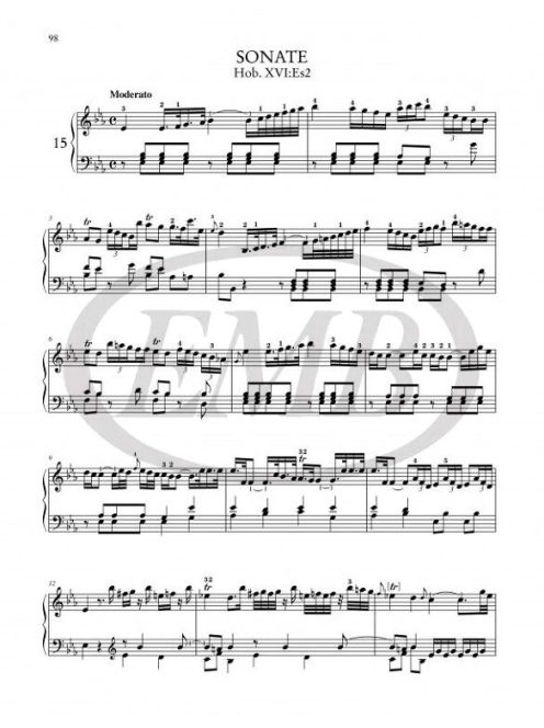 Joseph Haydn:  Samtliche Klaviersonaten-Band 1