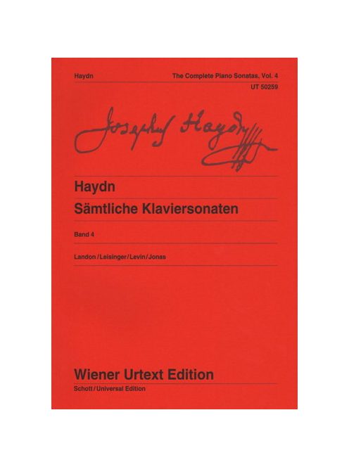Joseph Haydn:  Samtliche Kaviersonaten 4