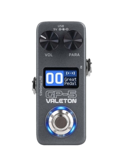 Valeton GP-5 kompakt multi-effekt pedál