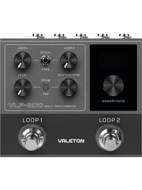Valeton Multi-Track Sampler gitár effekt pedál