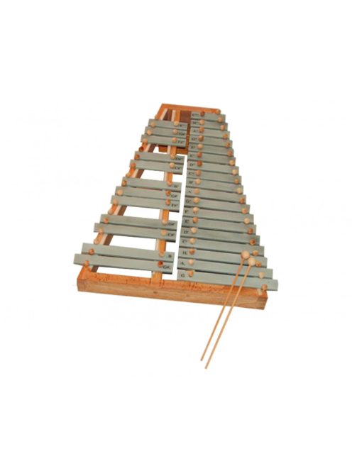 2,5 oktávos metalofon