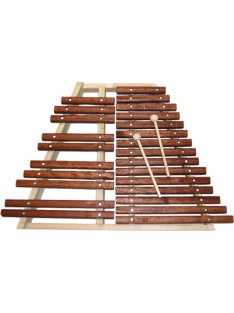   2 oktávos kromatikus fa xilofon tokban (C-C" félhangokkal)Egzóta fából