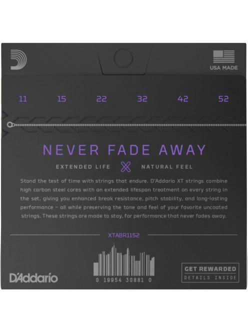 D'Addario XTABR1152 akusztikus húrkészlet