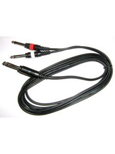 Stagg Y kábel 2 mono jack-1 stereo jack-3m mind 6,3
